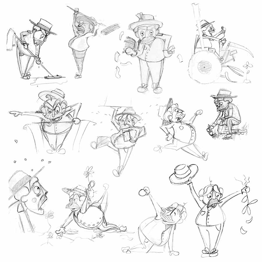 Sketches Character Design