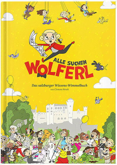 Buch "Alle Suchen Wolferl"