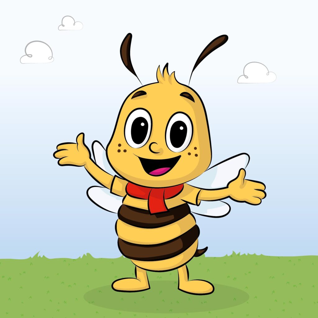 Bruno Biene Maskottchen von Clemens Birsak