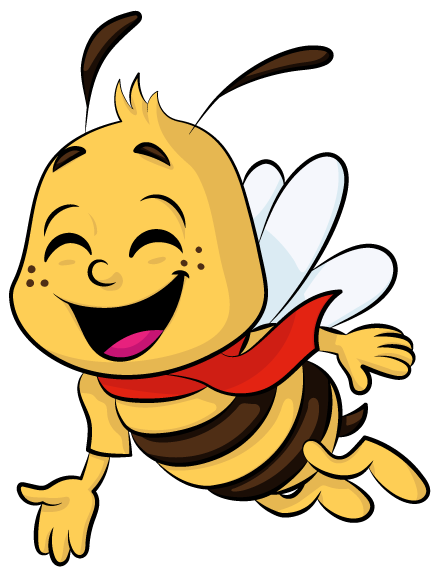 Bruno Biene Maskottchen von Clemens Birsak