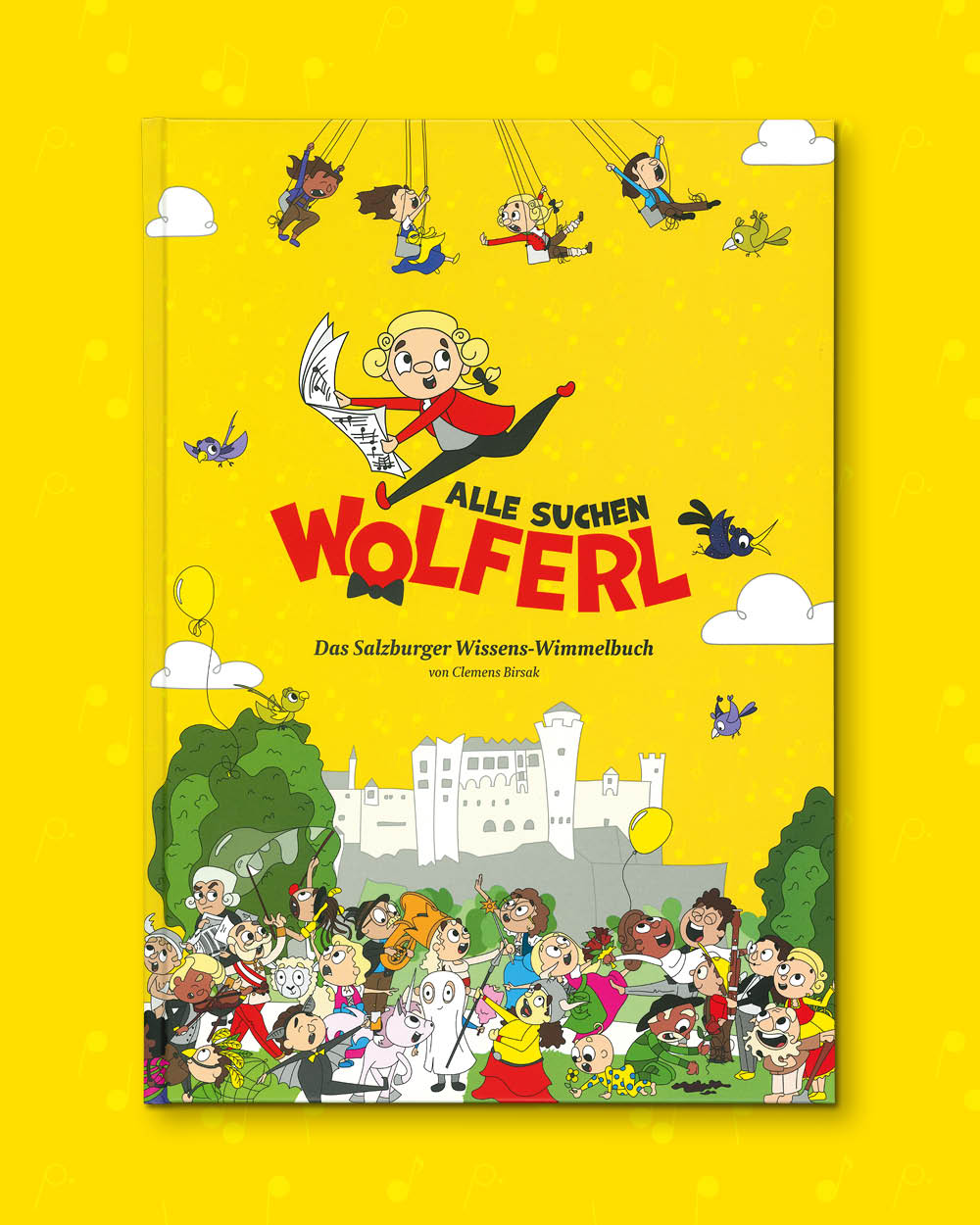 Cover des Wimmelbuchs Alle suchen Wolferl